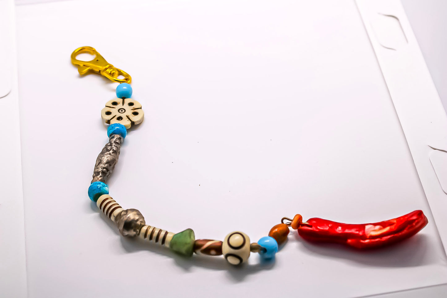 Indigenous Chili Bag Charm
