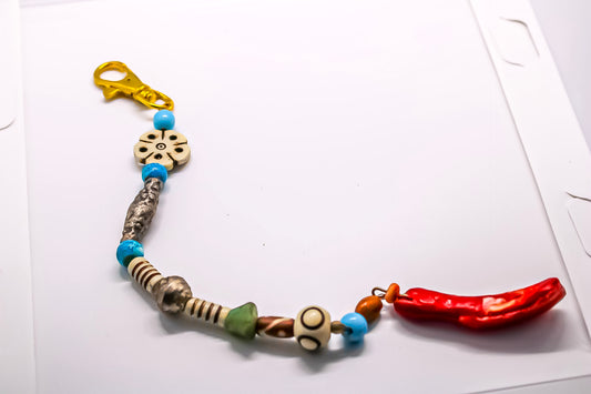 Indigenous Chili Bag Charm