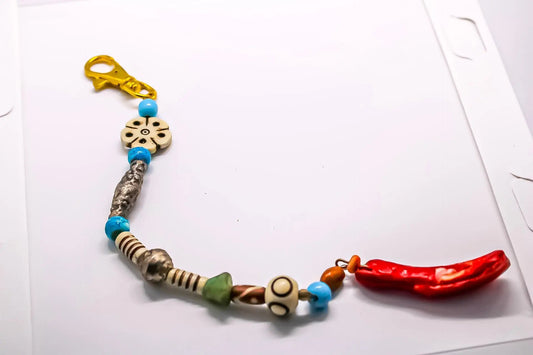Indigenous Chili Bag Charm Cositasbella Jewelry