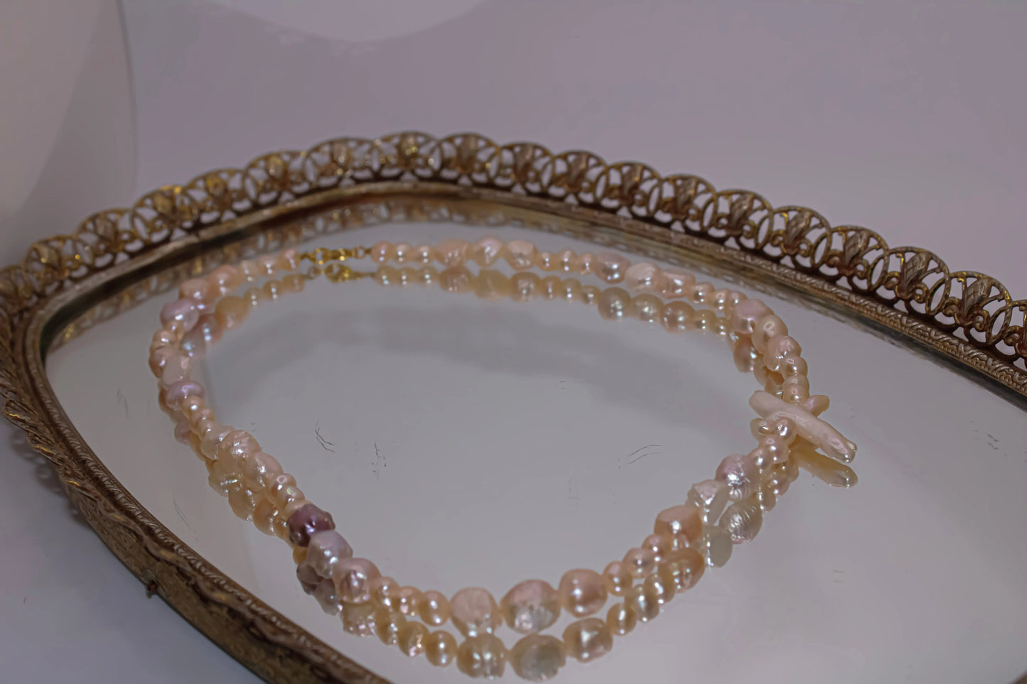 Pearl Cross Chocker Cositasbella Jewelry