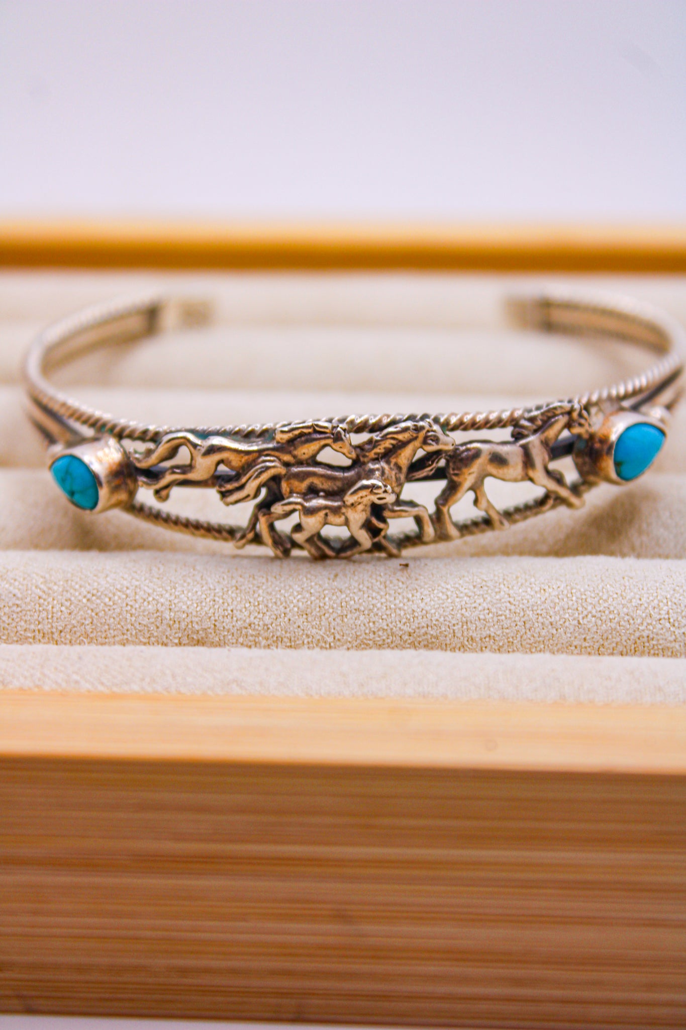 Wild Horses Turquoise Cuff