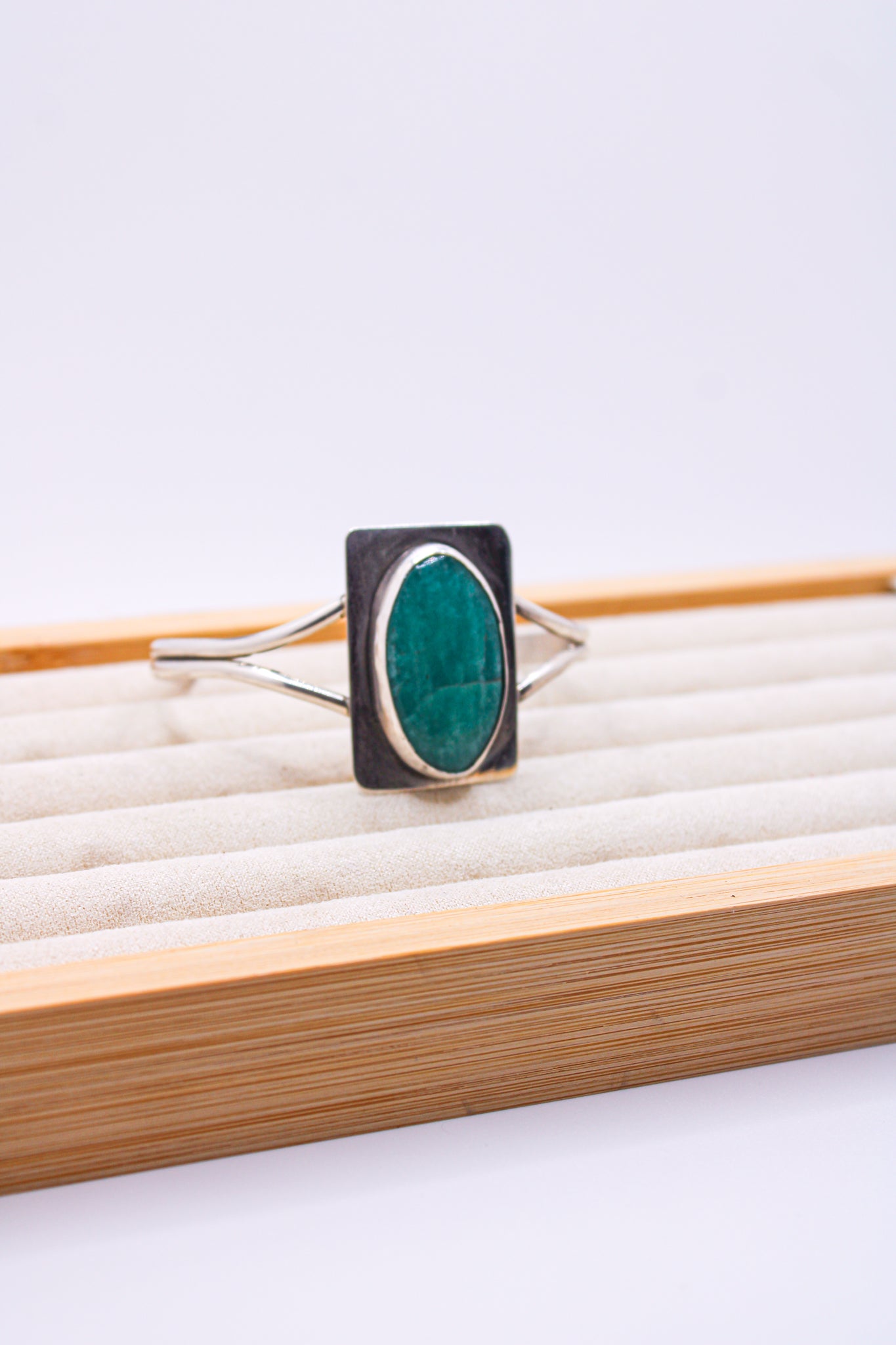Backcountry Amazonite Plate Cuff