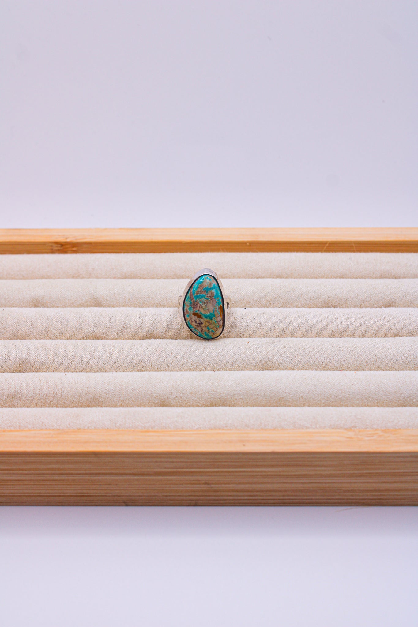 Calico Lake Turquoise Ring