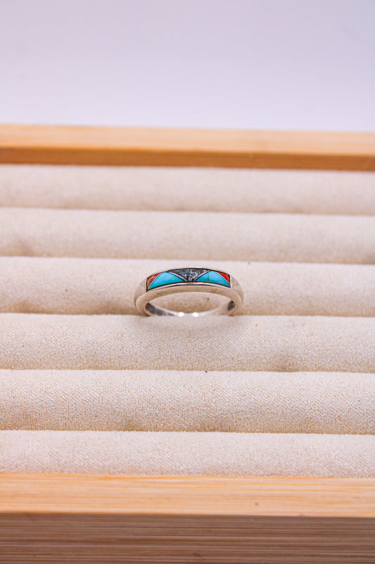 Turquoise Turquoise Inlay Band