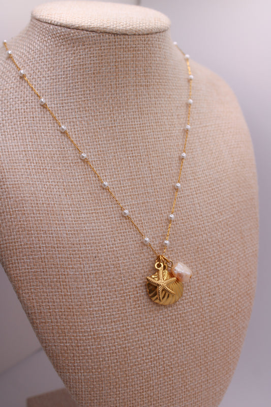 Shoreline Pearl Necklace