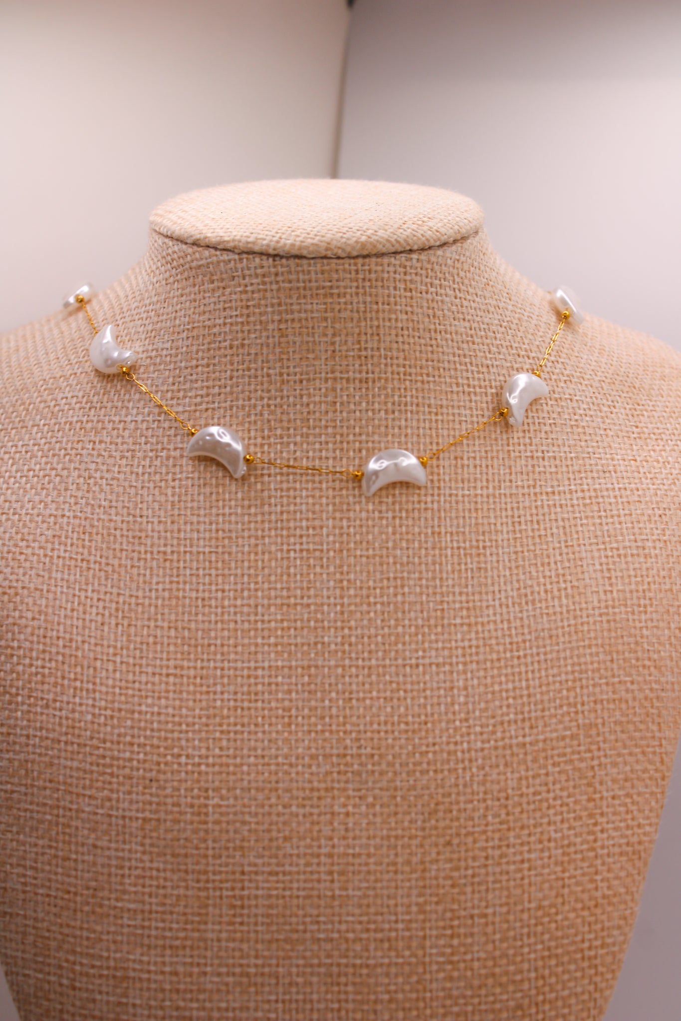 Lunar Pearl Necklace