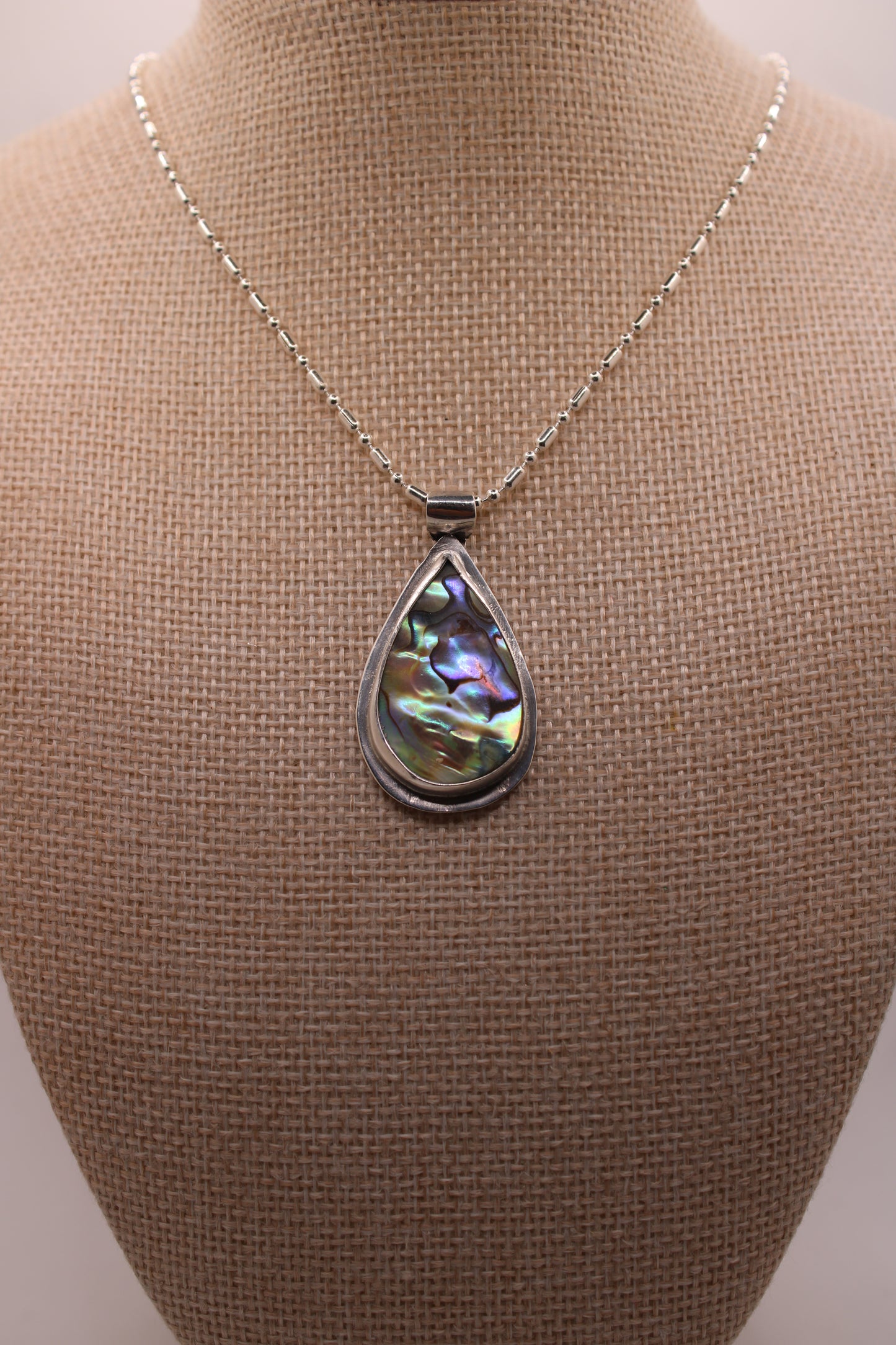 Teardrop Labradorite Necklace (One of One) vo. 1