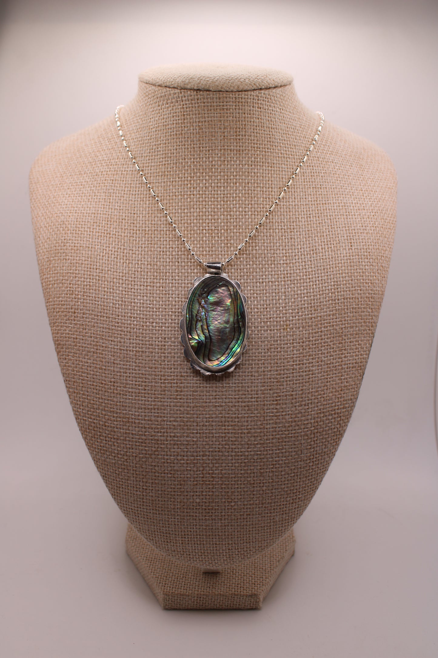 Statement Style Labradorite Necklace (One of One) vo 1.