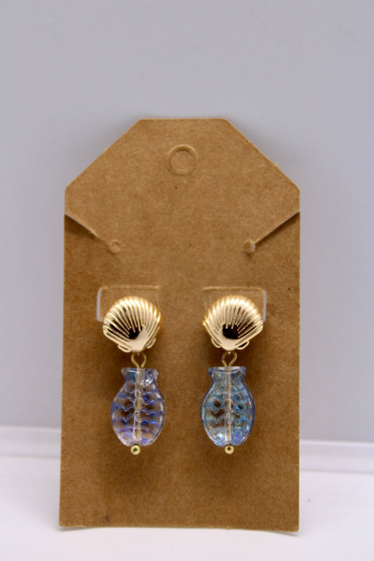 Anthro Fish Earrings