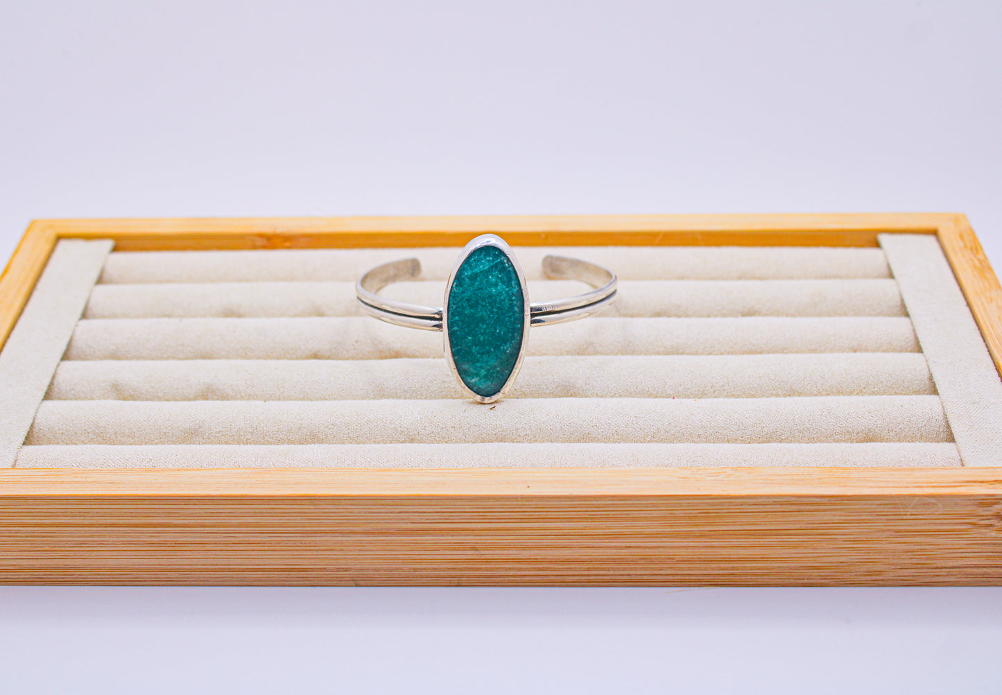 Prairie Oval Amazonite Cuff