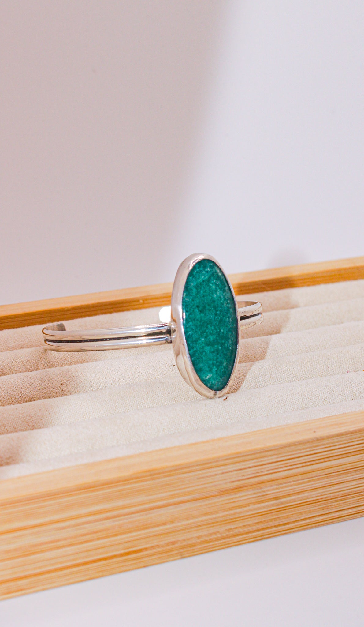 Prairie Oval Amazonite Cuff