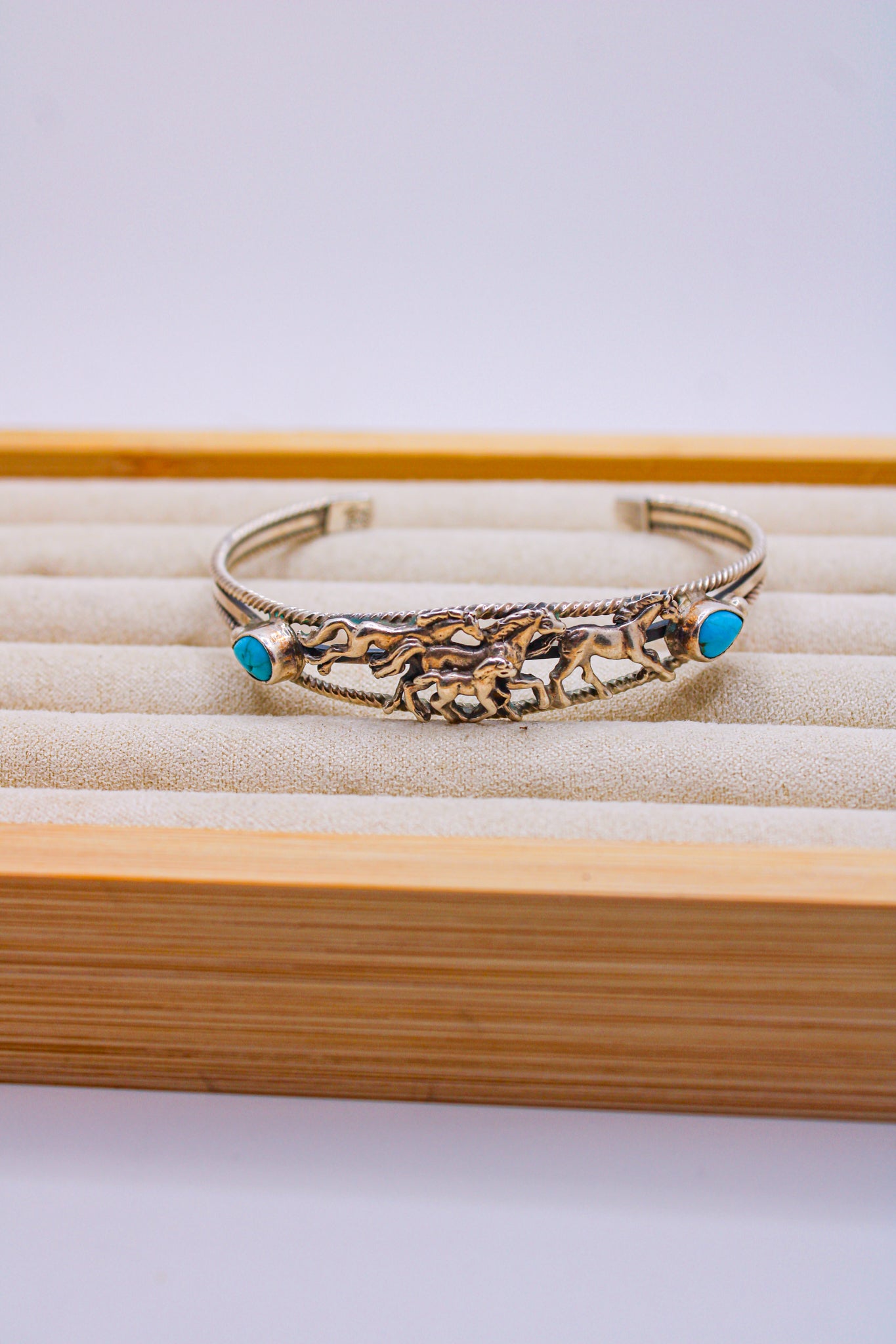 Wild Horses Turquoise Cuff