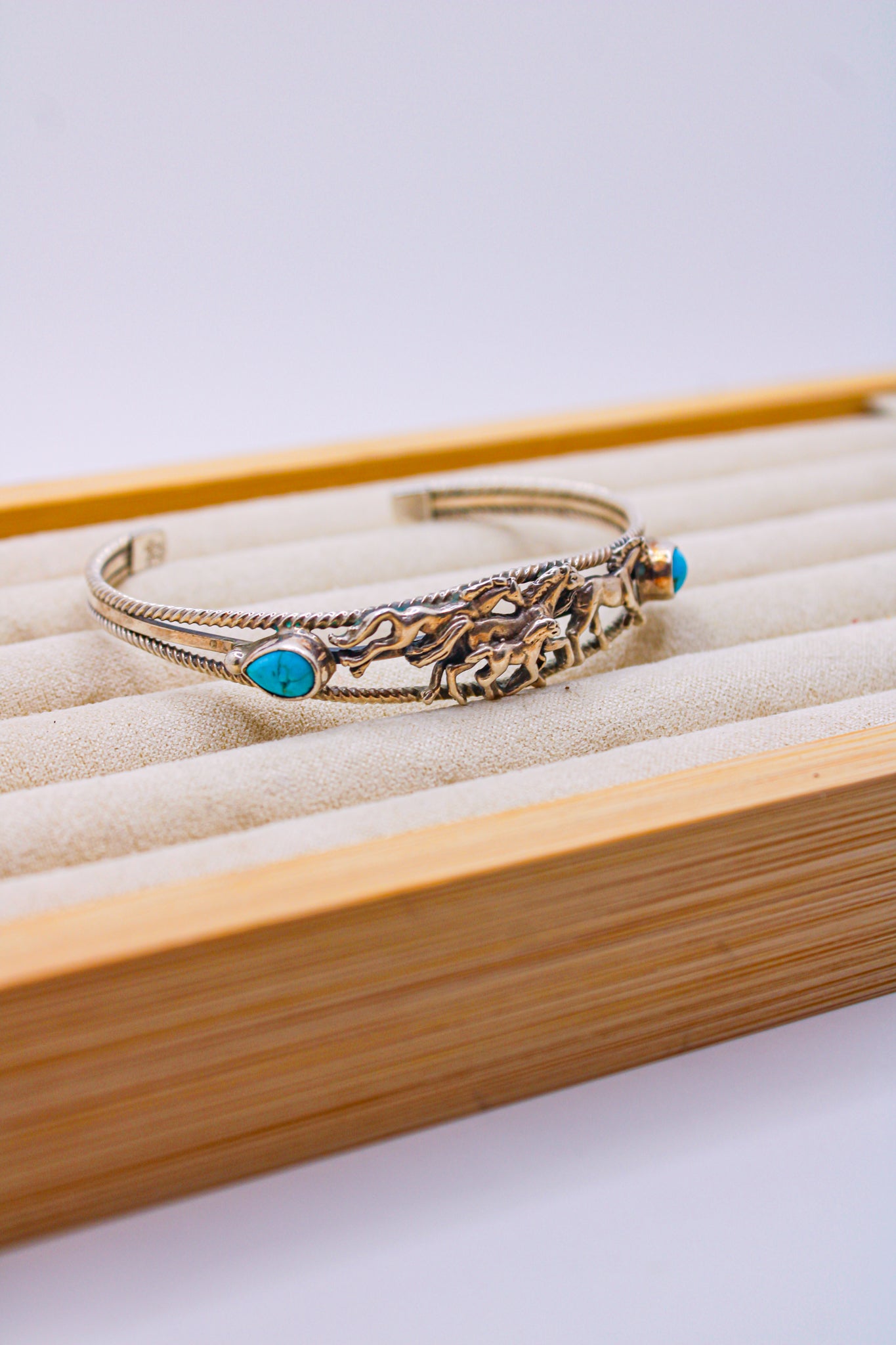Wild Horses Turquoise Cuff