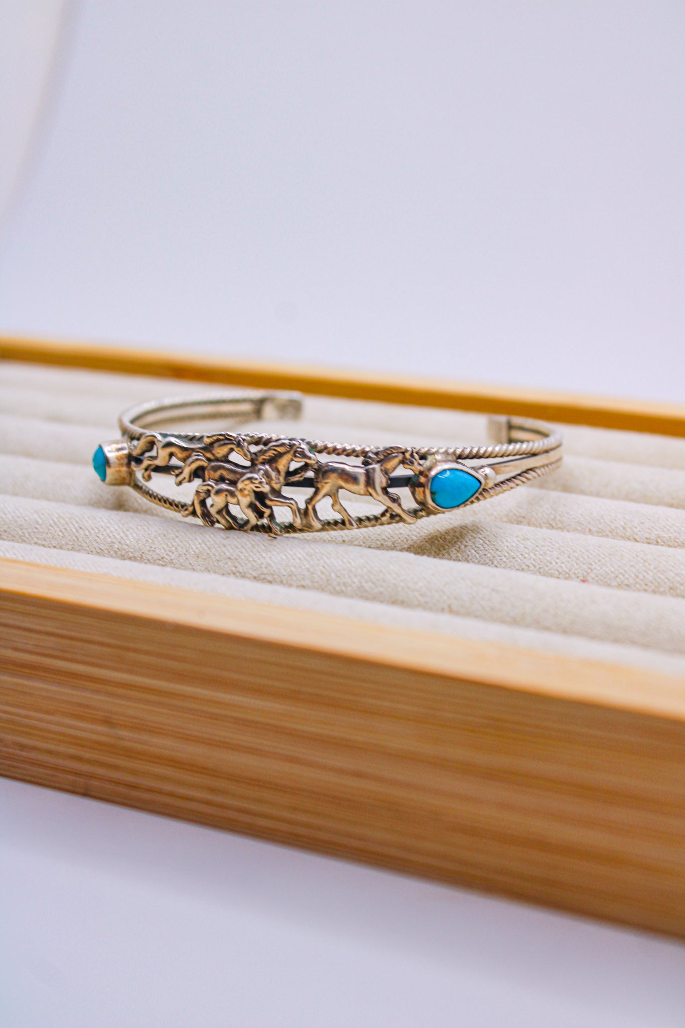 Wild Horses Turquoise Cuff
