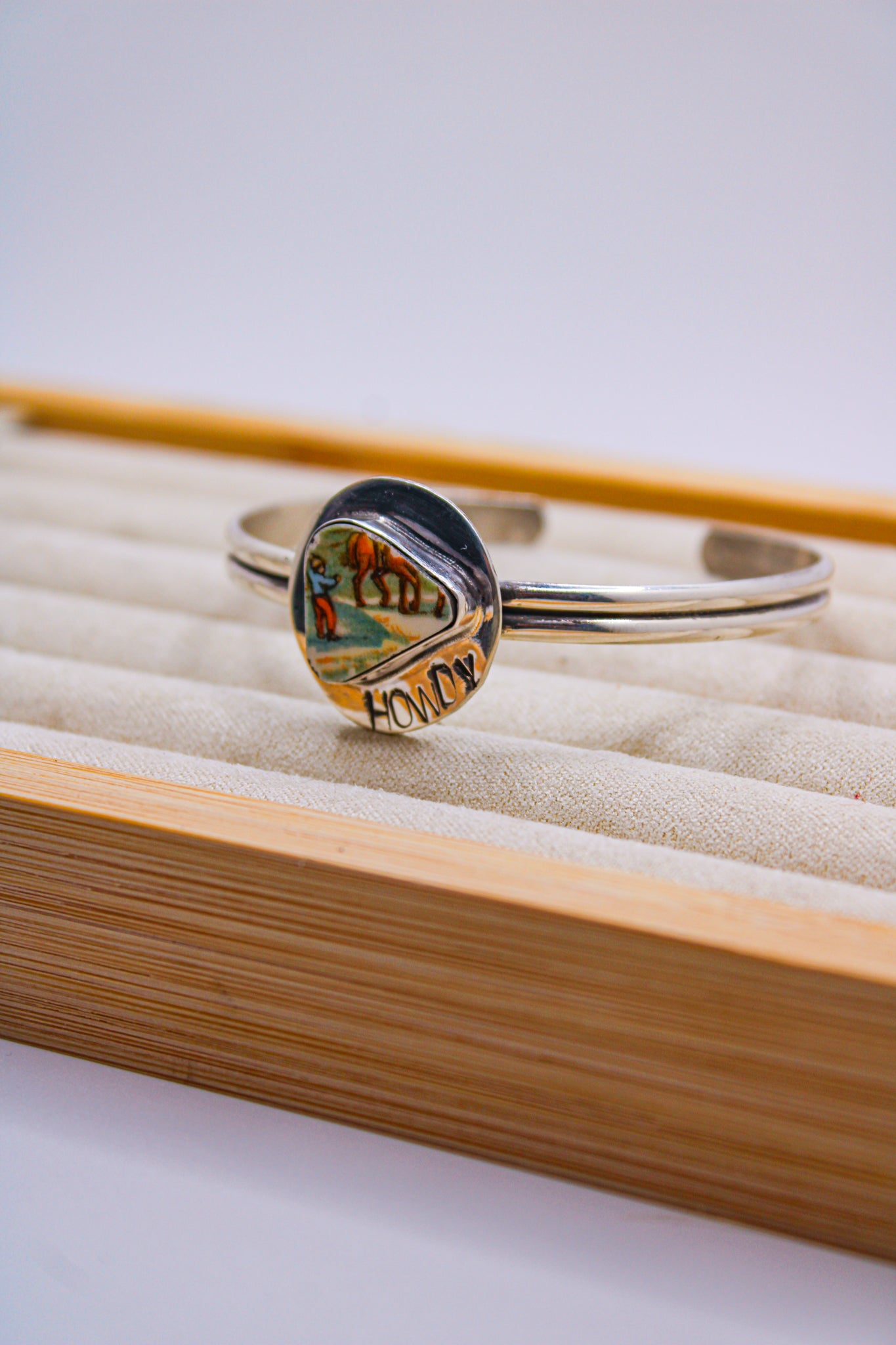 Howdy Ceramic Cuff