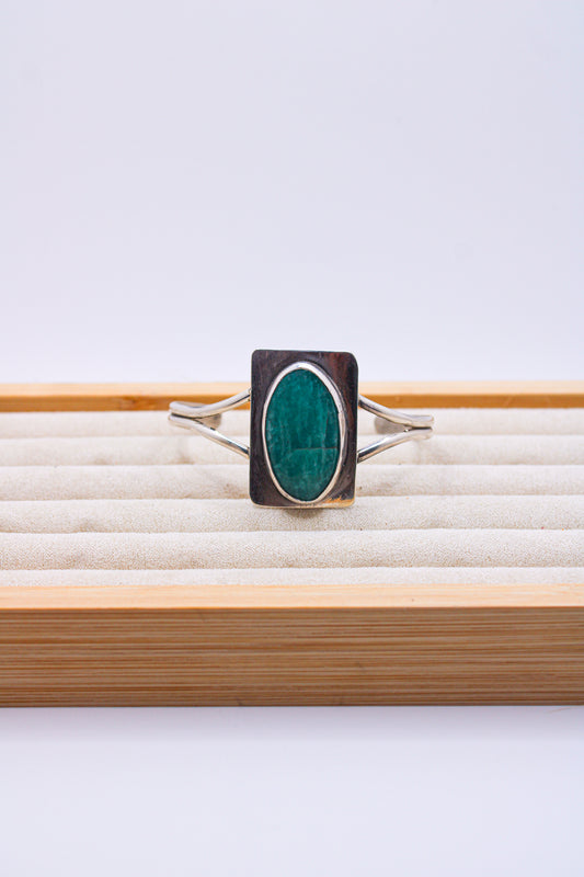 Backcountry Amazonite Plate Cuff