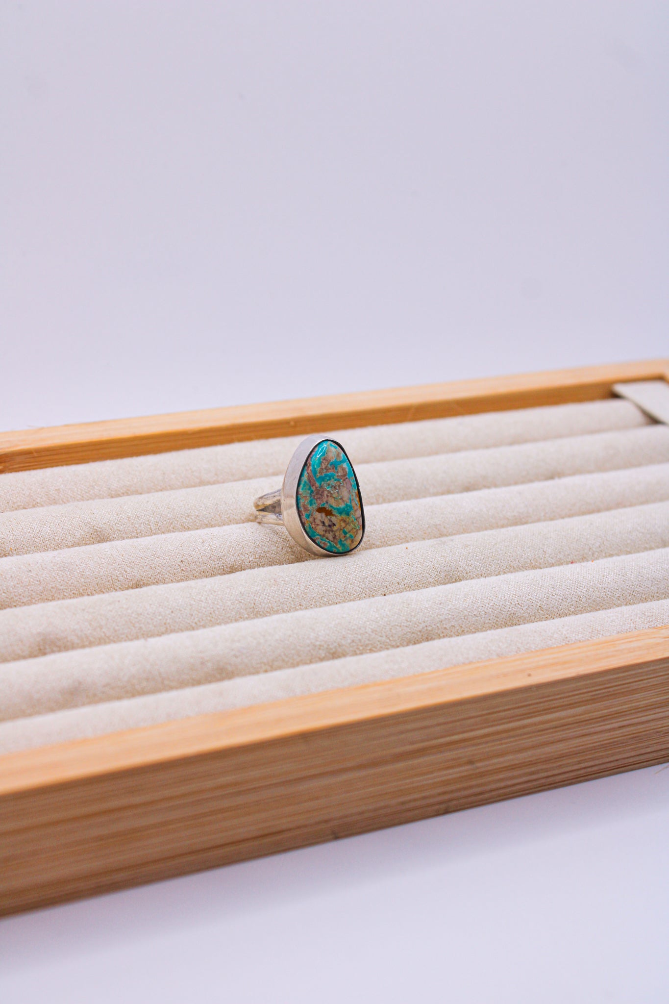 Calico Lake Turquoise Ring