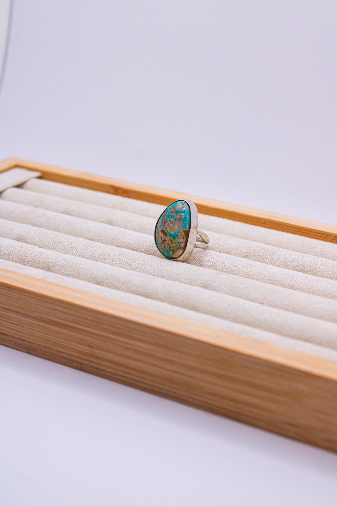 Calico Lake Turquoise Ring