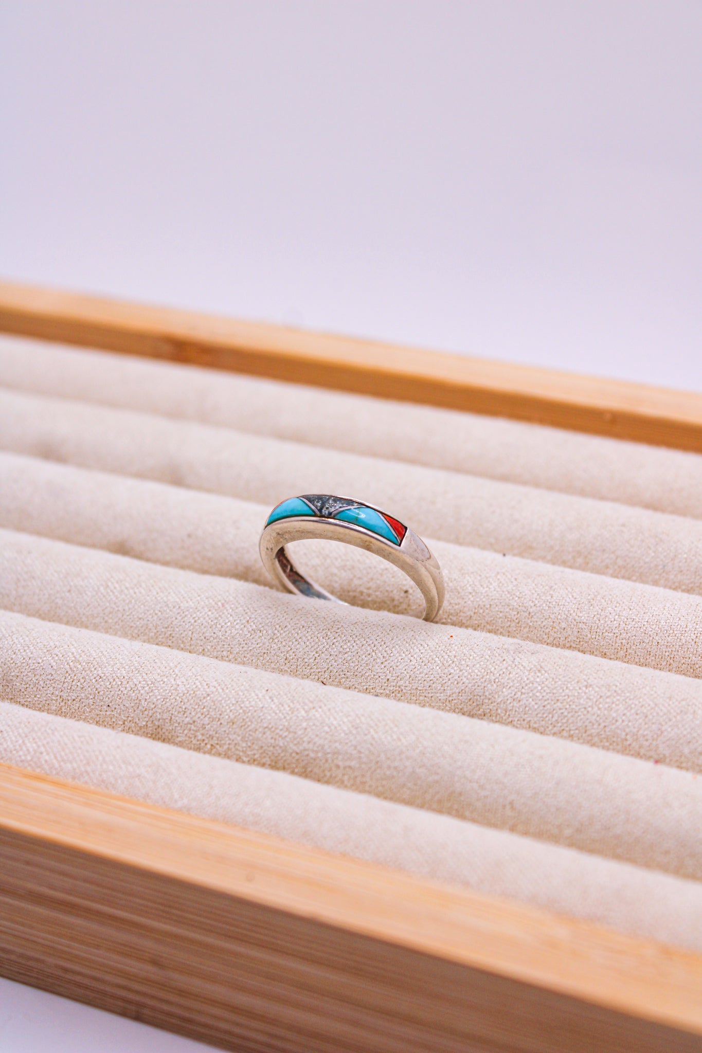 Turquoise Turquoise Inlay Band