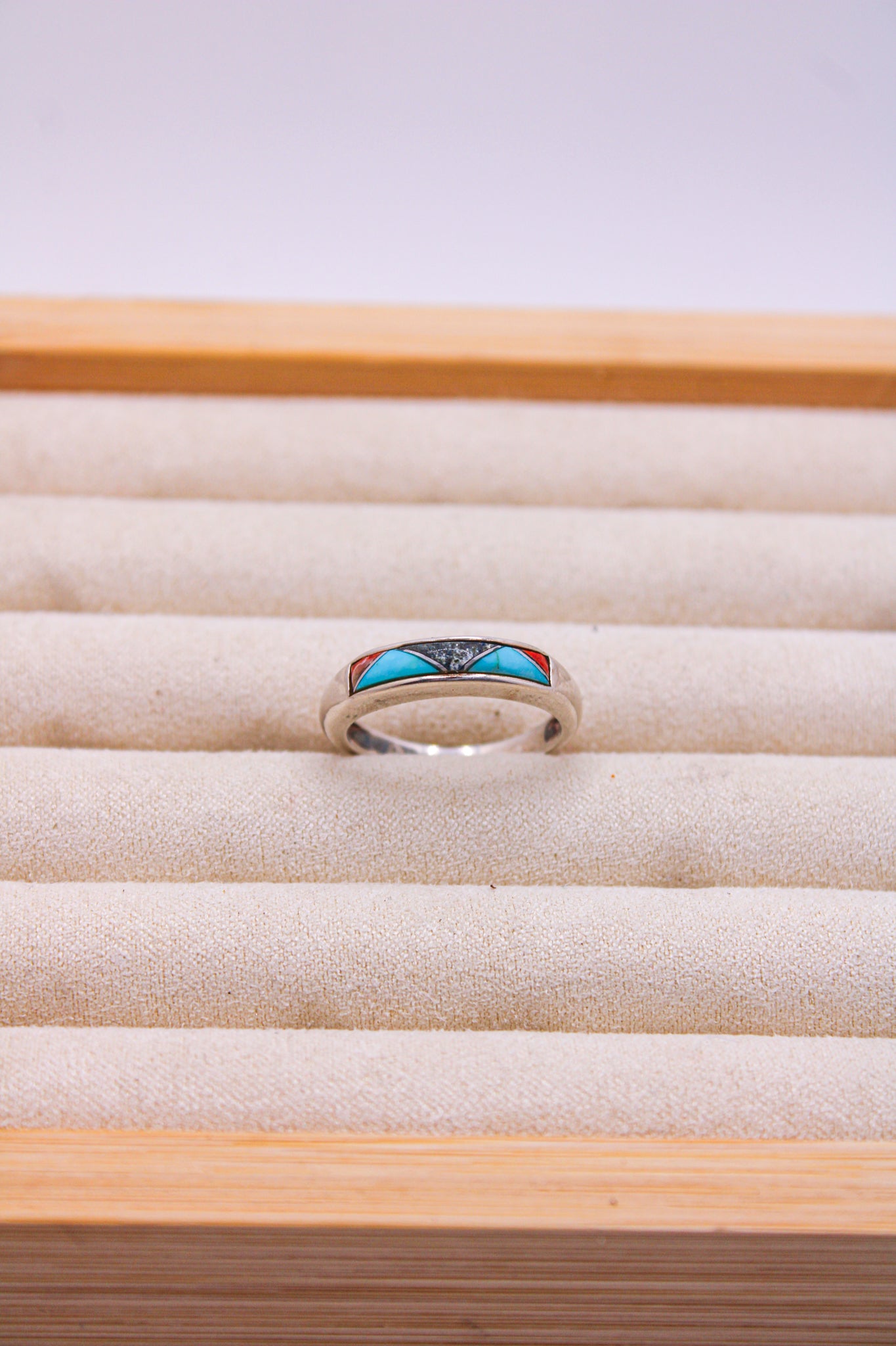 Turquoise Turquoise Inlay Band