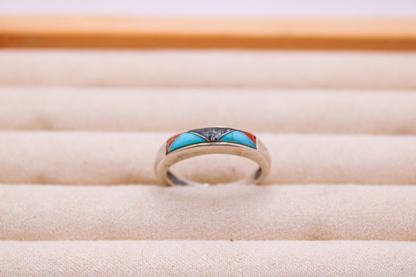 Turquoise Turquoise Inlay Band