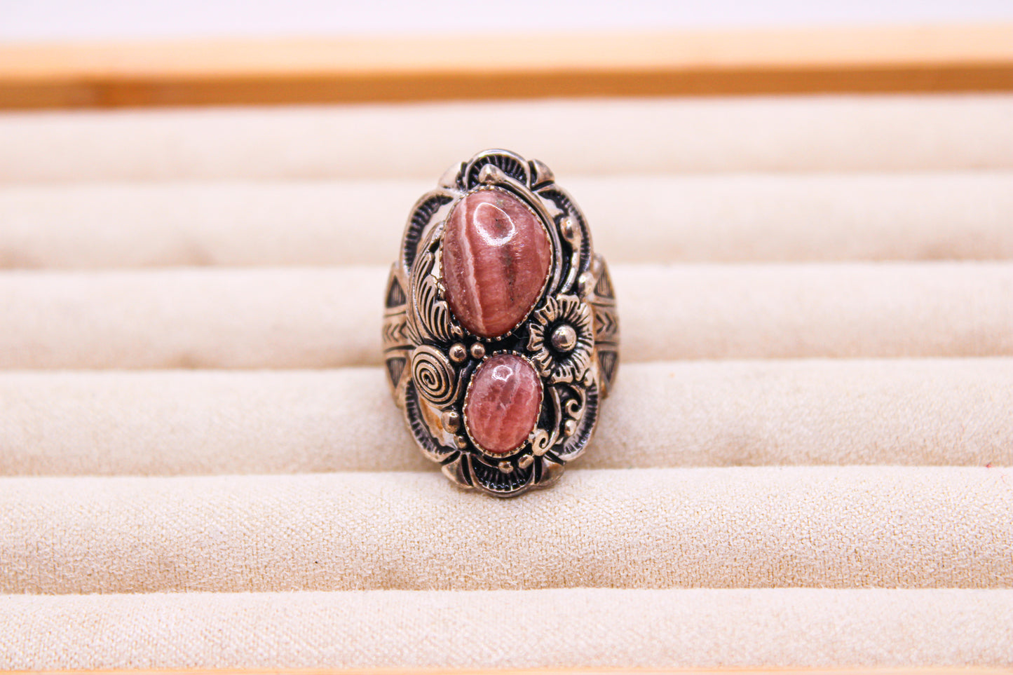 Purple Prairie Floral Ring