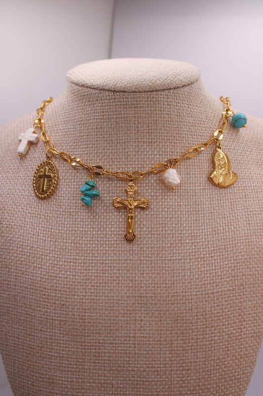 Sacred Cross Charm