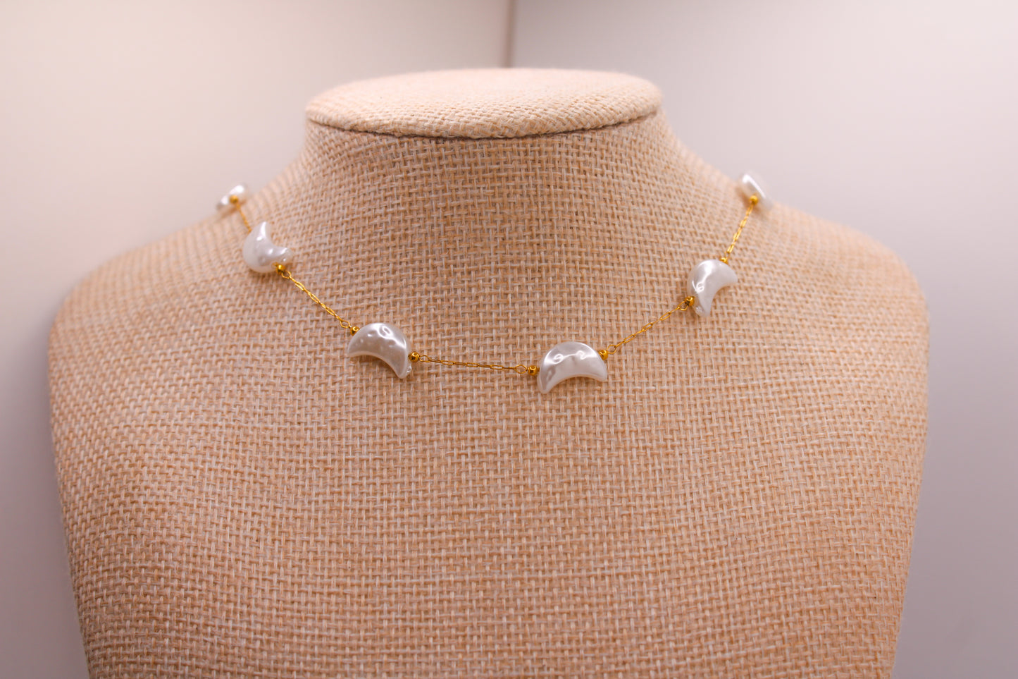 Lunar Pearl Necklace