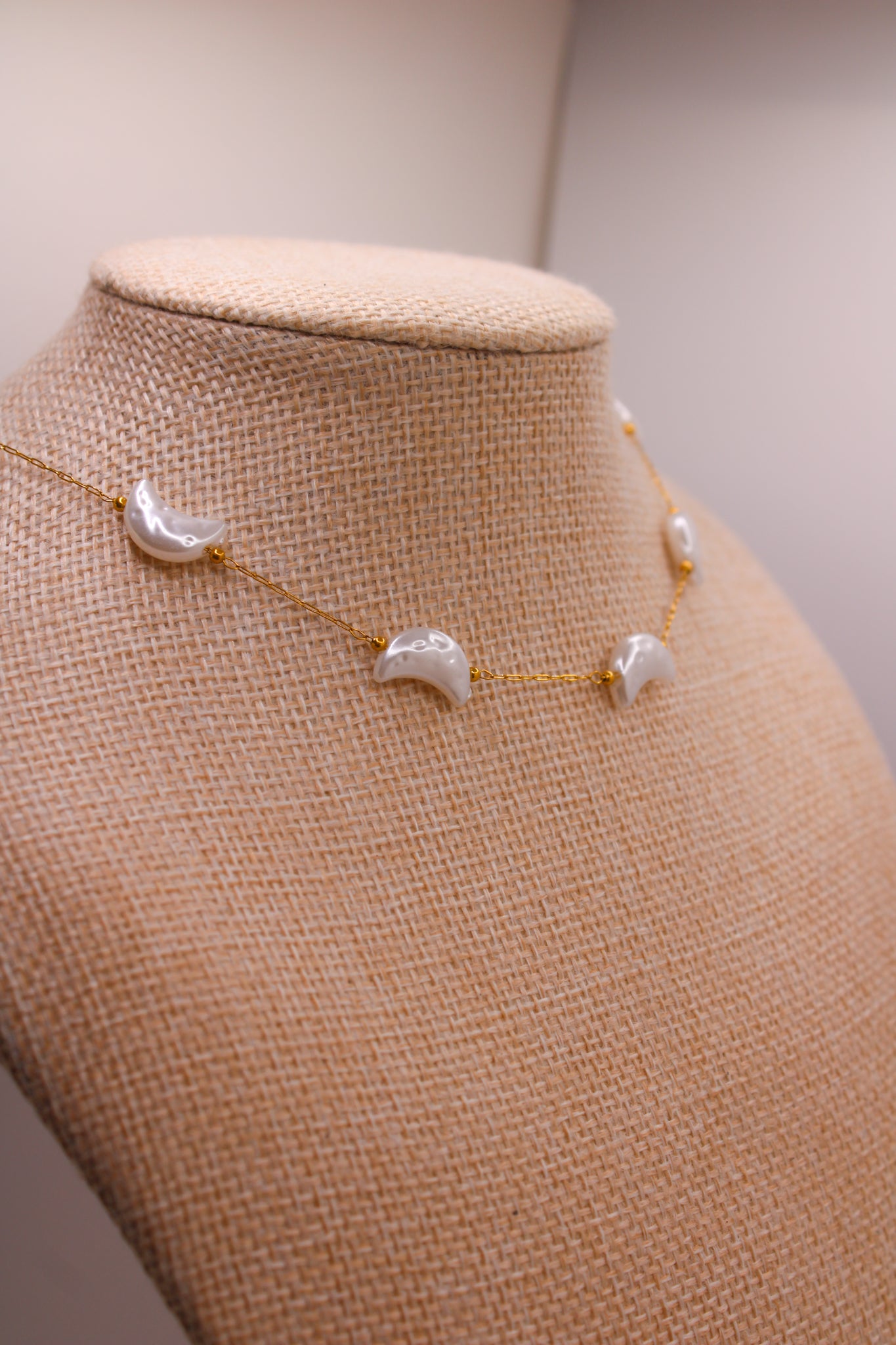 Lunar Pearl Necklace