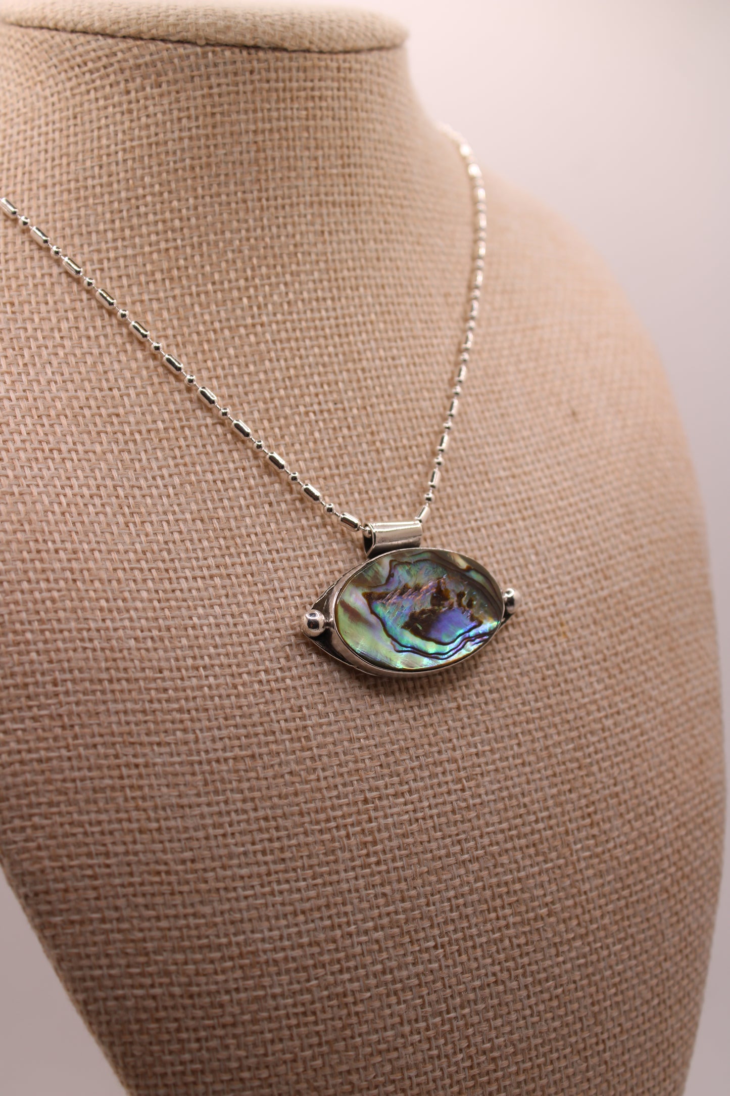 Labradorite Eye Necklace (One of One) vo1