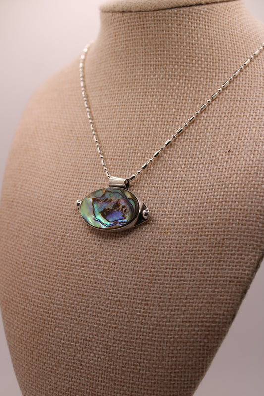 Labradorite Eye Necklace (One of One) vo1