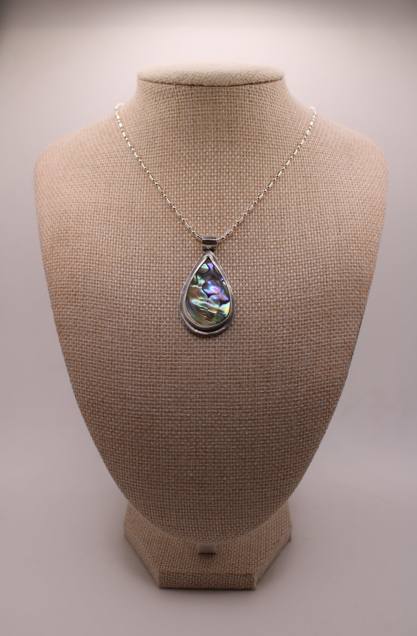 Teardrop Labradorite Necklace (One of One) vo. 1
