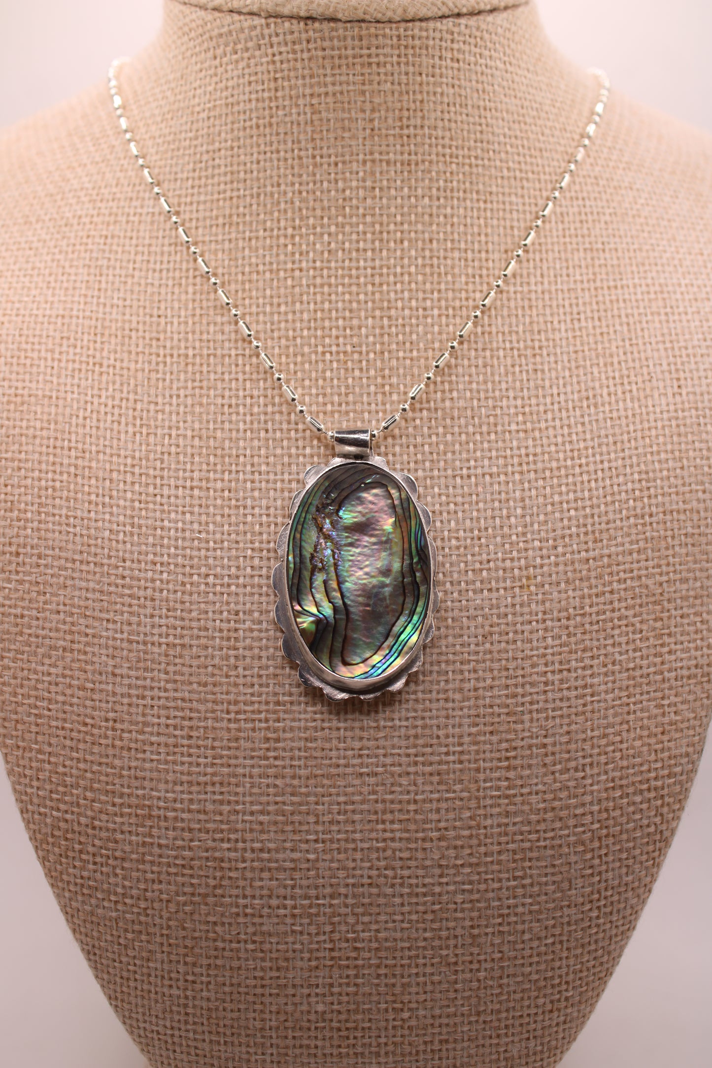 Statement Style Labradorite Necklace (One of One) vo 1.
