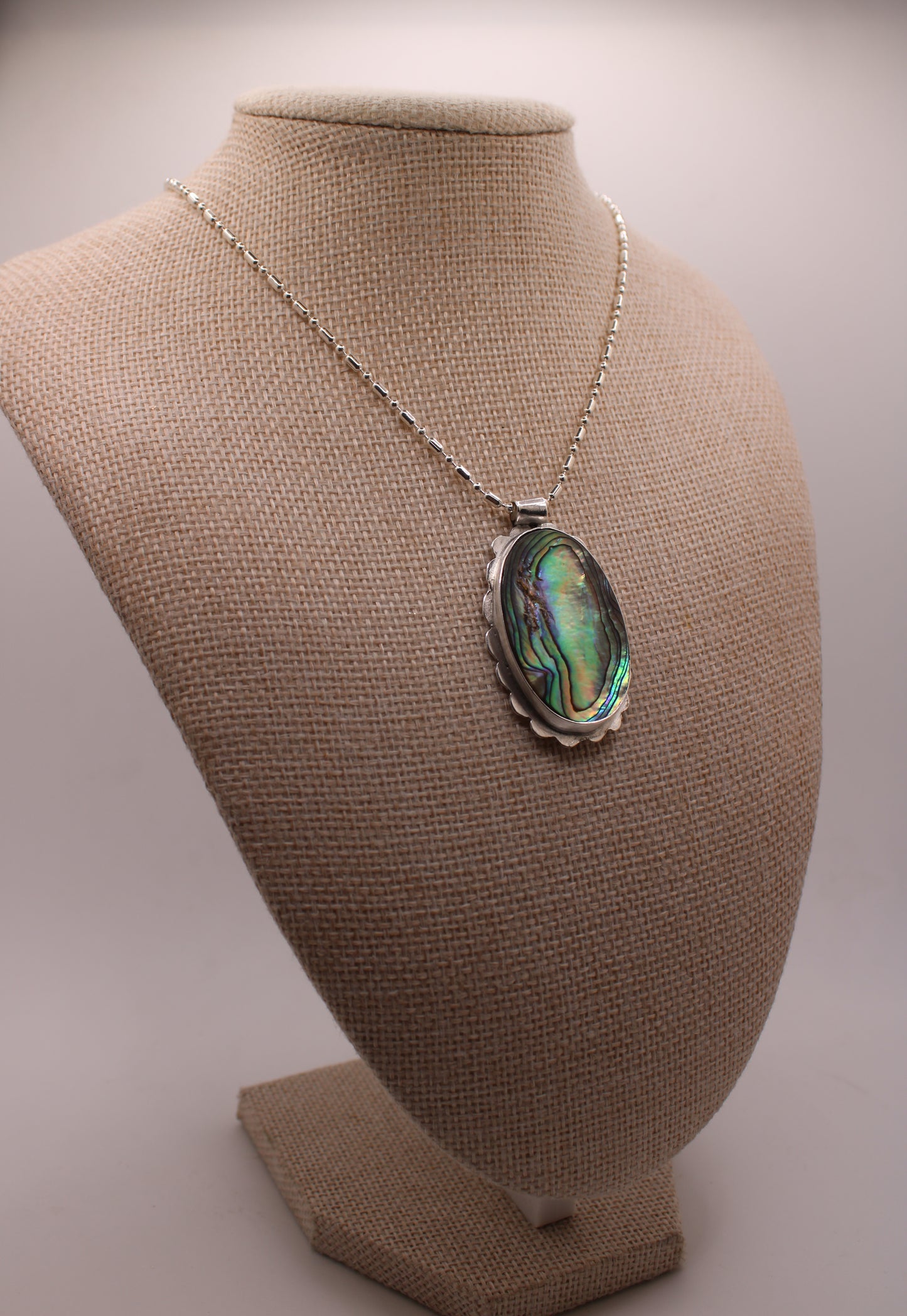Statement Style Labradorite Necklace (One of One) vo 1.