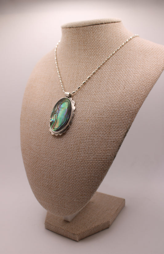 Statement Style Labradorite Necklace (One of One) vo 1.
